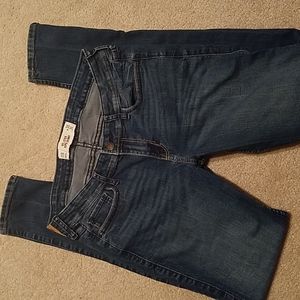 Hollister super skinny blue jeans
